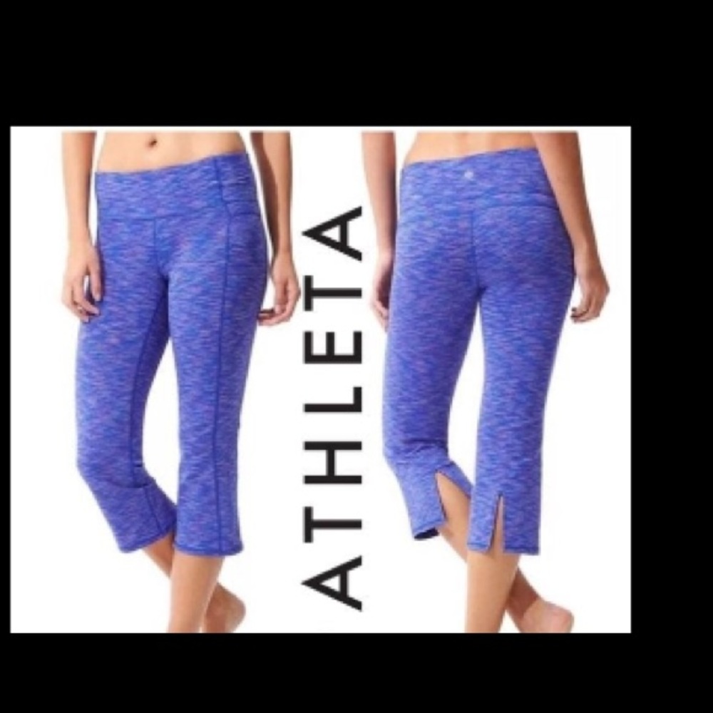 Athleta Energy Power Up Capri Yoga Pants